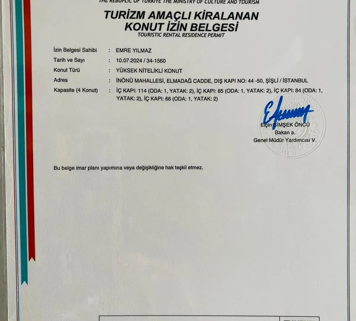 Apartamento Safir Suite Istambul Turquia